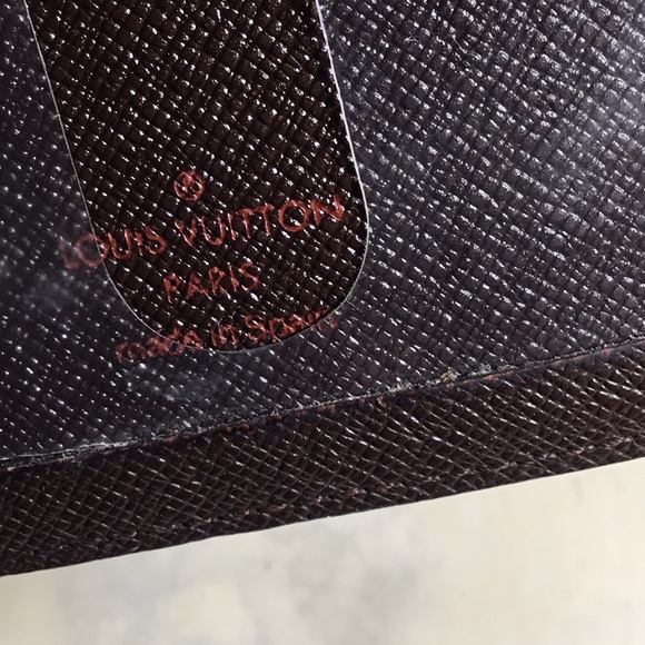 Authentic Louis Vuitton Double ID holder Damier Ebene - Picture 6 of 7